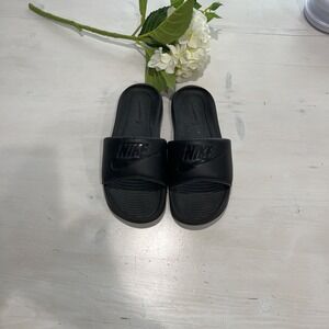 Nike Victori One Slide Black White Soft Men's Sandal